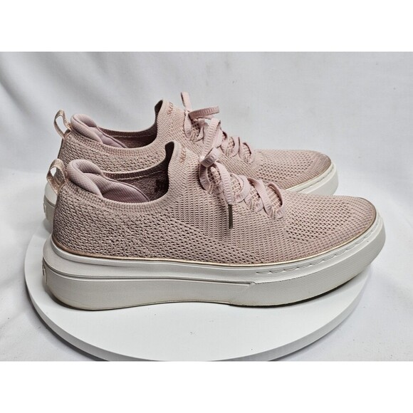 Skechers Stretch Fit Women Size 10 Pink Knit  Running Shoes - Picture 2 of 8